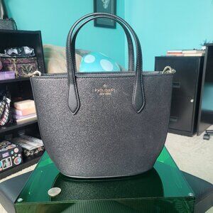 Kate Spade Black Glimmer Satchel
